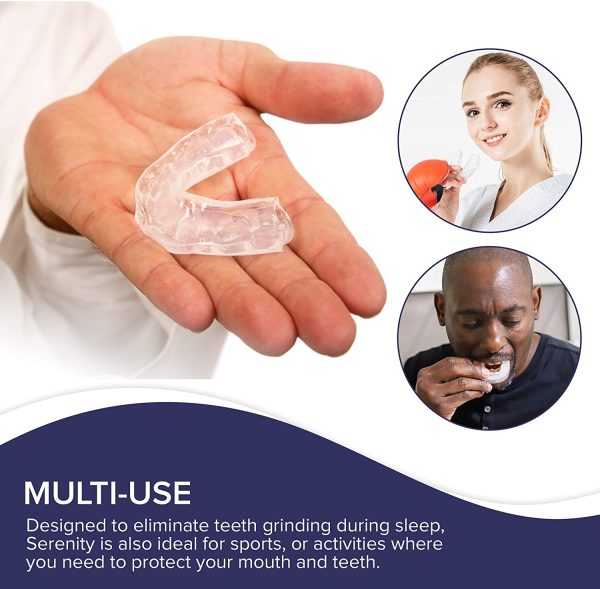 Serenity Bruxism Night Sleep Aid Mouthpiece Boil and Bite Guard - Image 3