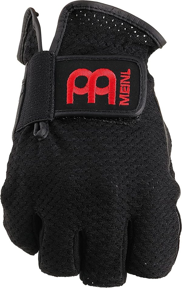 Meinl MDGFL-L Large Drummer Gloves - Black - Image 5