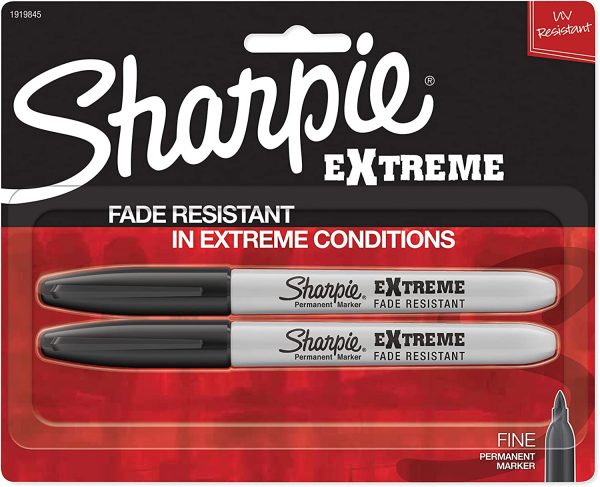 Sharpie Fine Extreme - Black 2-pack - Image 2