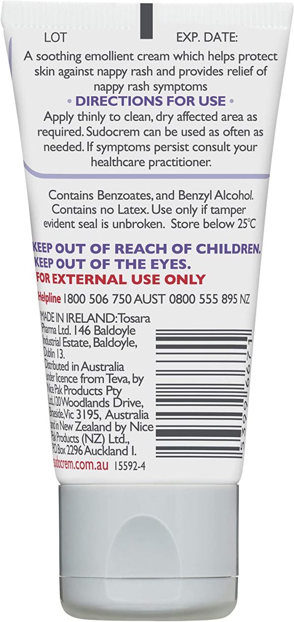 Sudocrem Healing Cream 30g is a Soothing Nappy Rash Cream Trusted by Generations of Australian Parents for More Than 20 Years - Image 4