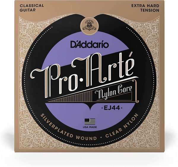 D'Addario EJ44 Pro-Arte Nylon Classical Guitar Strings, Extra Hard Tension - Image 3