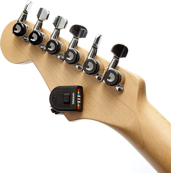 Planet Waves PW-CT-12 D'Addario NS Micro Clip-On Tuner Black - Image 6