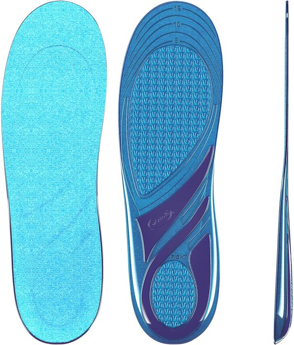 Dr. Scholl's ULTRA THIN Insoles // Massaging Gel Insoles 30% Thinner in the Toe for Comfort in Dress Shoes (for Men's 8-13, also available for Women's 6-10) - Image 9