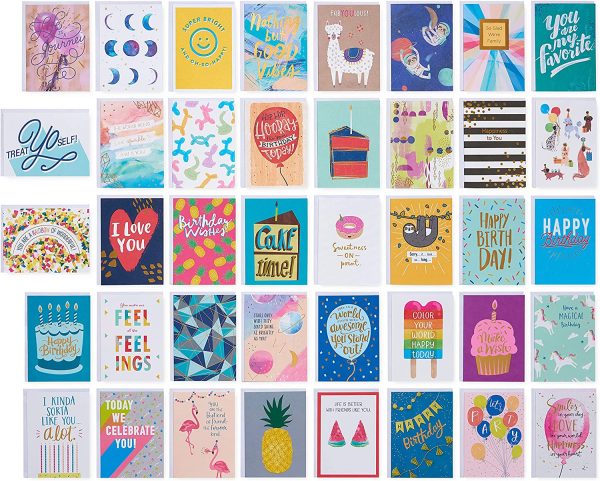 Deluxe Kids Birthday Card Assortment (40-Count) - Image 7