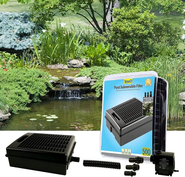 TetraPond Submersible Flat Box Filter, for 250 to 500 Gallon Ponds - Image 7