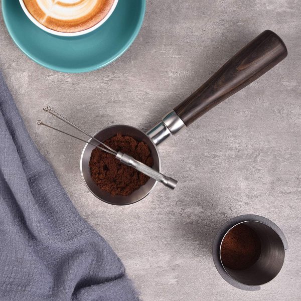 Espresso Coffee Stirrer,  Stainless Steel Mini Whisk for Espresso Stirring Distribution ?C Professional Coffee Powder Stirring Tool - Image 6