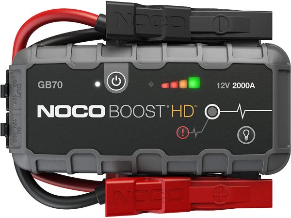 NOCO Boost HD GB70 2000A 12V UltraSafe Lithium Jump Starter Box, Car Battery Booster, Jump Start Pack, Portable Power Bank Charger, and Jumper Cable Leads for up to 8L Petrol and 6L Diesel Engines - Image 6