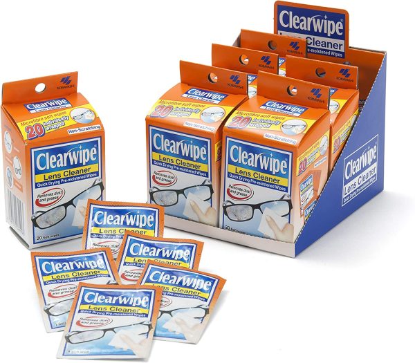 Clear Wipe Lens Cleaner 20p x 6 Clearwipe