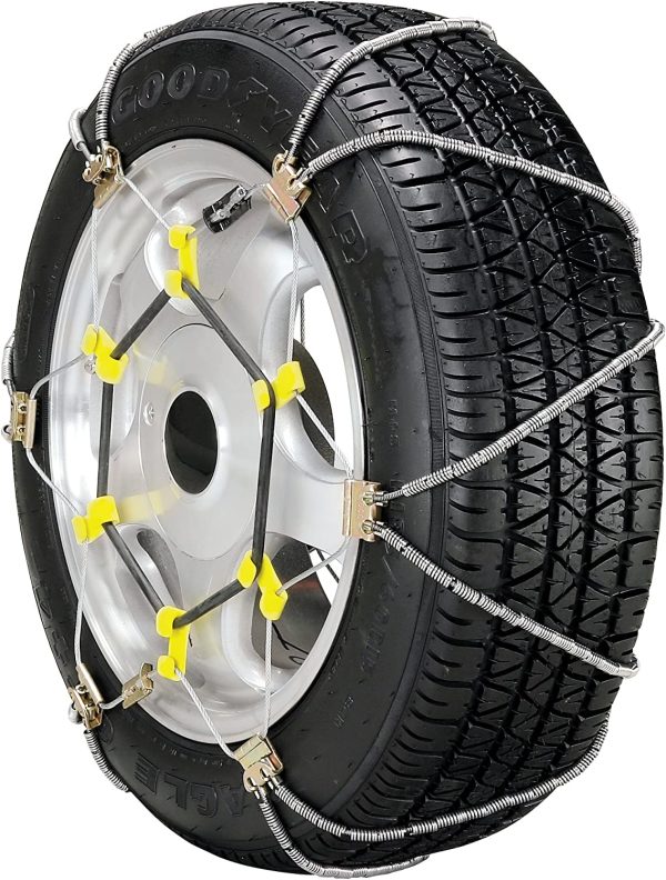 Company SZ315 Shur Grip Super Z Passenger Car Tire Traction Chain - Set of 2 - Image 2