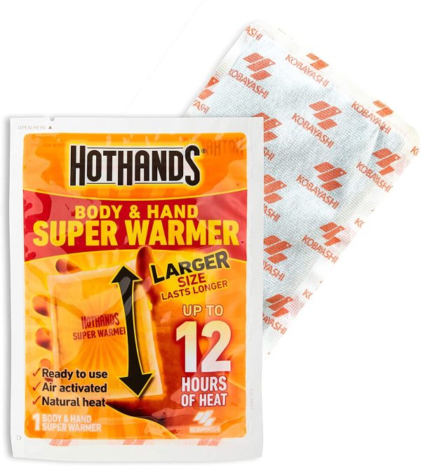 HOTHANDS Super Air Activated Hand Warmer Up to 12 Hours of Heat, 5 Count (Pack of 1) - Image 3