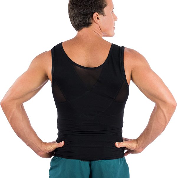 Esteem Apparel Original Men's Chest Compression Shirt to Hide Gynecomastia Moobs - Image 4