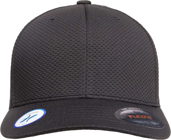 Flexfit Mens 6584 Cool & Dry 3D Hexagon Jersey Hat - Image 2