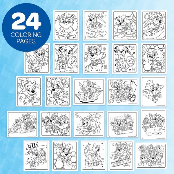 Paw Patrol Color Wonder Set, 24 Mess Free Coloring Pages & 5 Markers, Kids, Age 3, 4, 5, 6 - Image 2