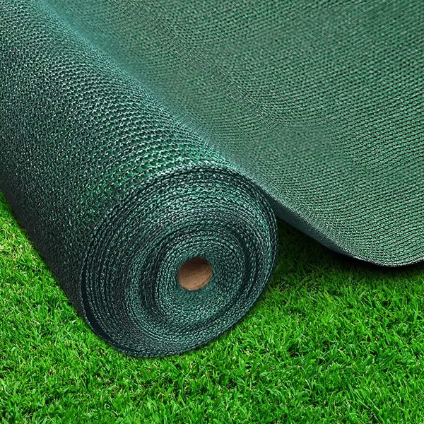 Instahut 50% Sunblock Shade Sail 100GSM UV Resistant Shadecloth Sail Roll Privacy Screen Outdoor Patio Lawn Fence Greenhouse Flower Plants-Green(1.83x50m) - Image 7