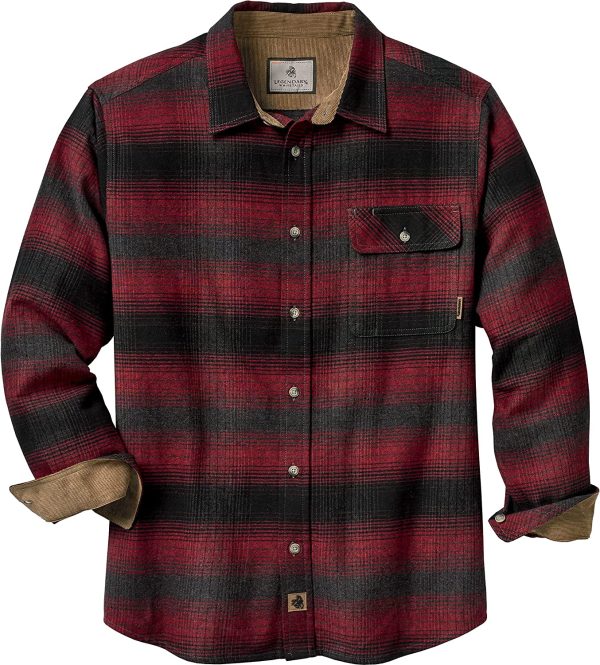 Legendary Whitetails Men's Buck Camp Flannel Shirt