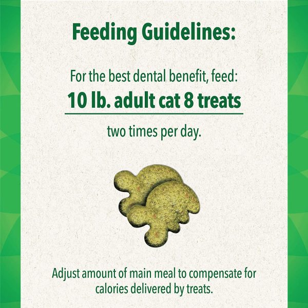 Greenies Feline Dental Cat Treat Chicken Flavour 60G Bag, One Size - Image 2