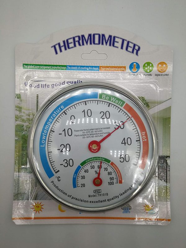 Thermometer Temperature Monitor Gauge for Home, Room, Kitchen, Patio, Planting Room, Reptile Terrariums - Image 2