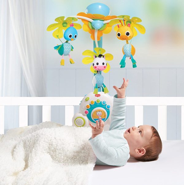 Tiny Love Soothe N Groove Safari Baby Mobile, Multicoloured - Image 7