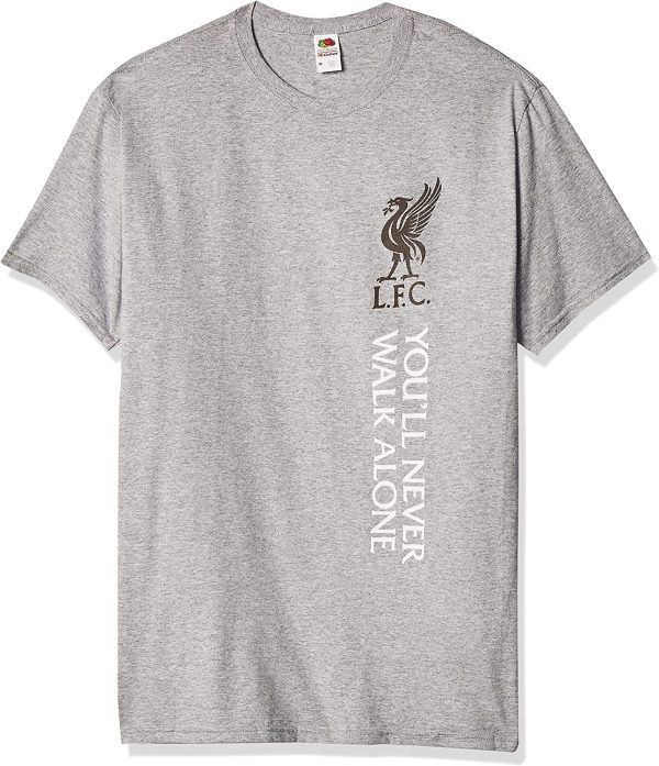 Fifth Sun Men's Liverpool Fc Logo Never Alone T-Shirt