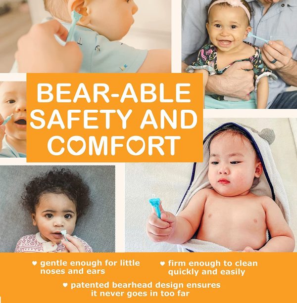 oogiebear - Nose and Ear Gadget. Safe, Easy Nasal Booger and Ear Cleaner for Newborns and Infants. Dual Earwax and Snot Remover. - Image 5