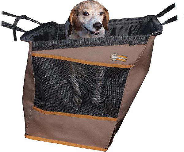 K&H PET PRODUCTS Buckle N' Go Car Seat for Pets Tan Small 21 X 13 X 19 Inches - Image 3