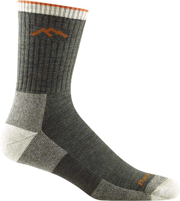 Darn Tough Vermont Hiker Merino Wool Micro Crew Socks Cushion - Image 5