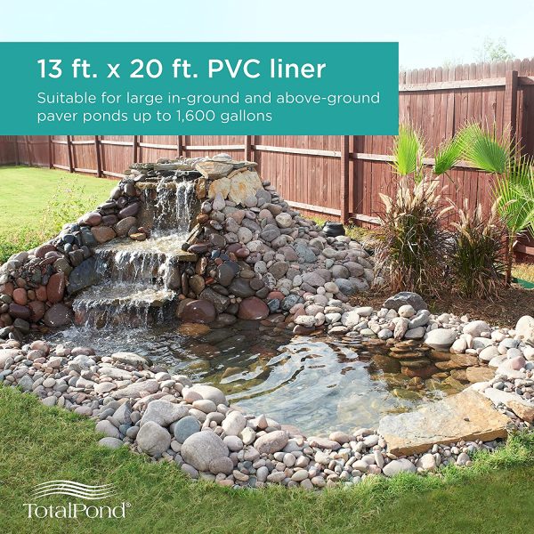 TotalPond Pond Skins Pond Liner, 13 by 20-Feet - Image 2